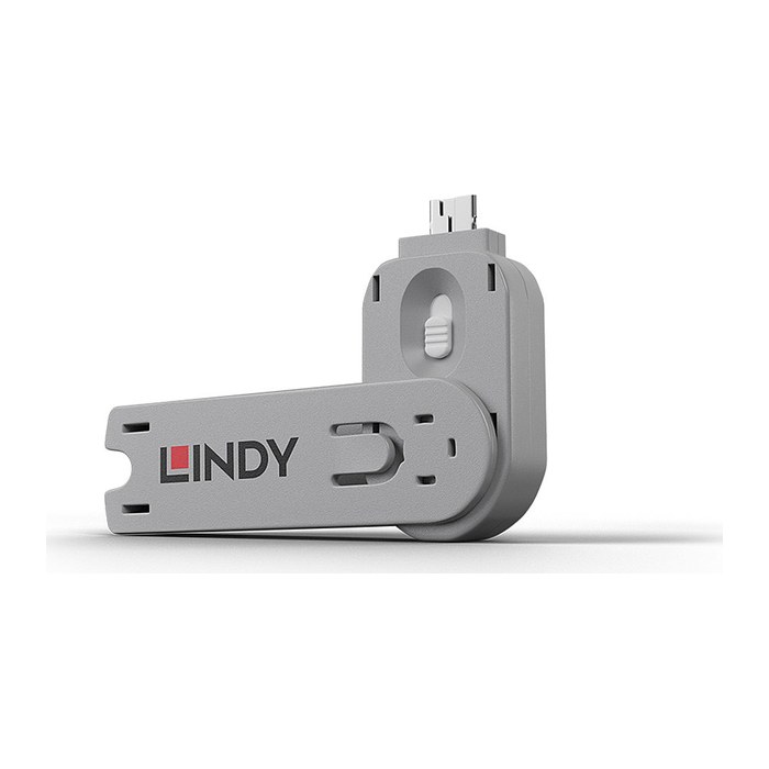 LINDY Schlüssel für USB Typ A Port Schloss weiß