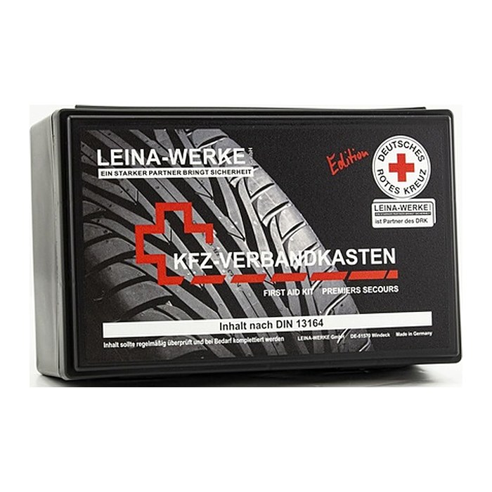 LEINA-WERKE Verbandskasten Fotodruck DRK Edition DIN 13164 schwarz