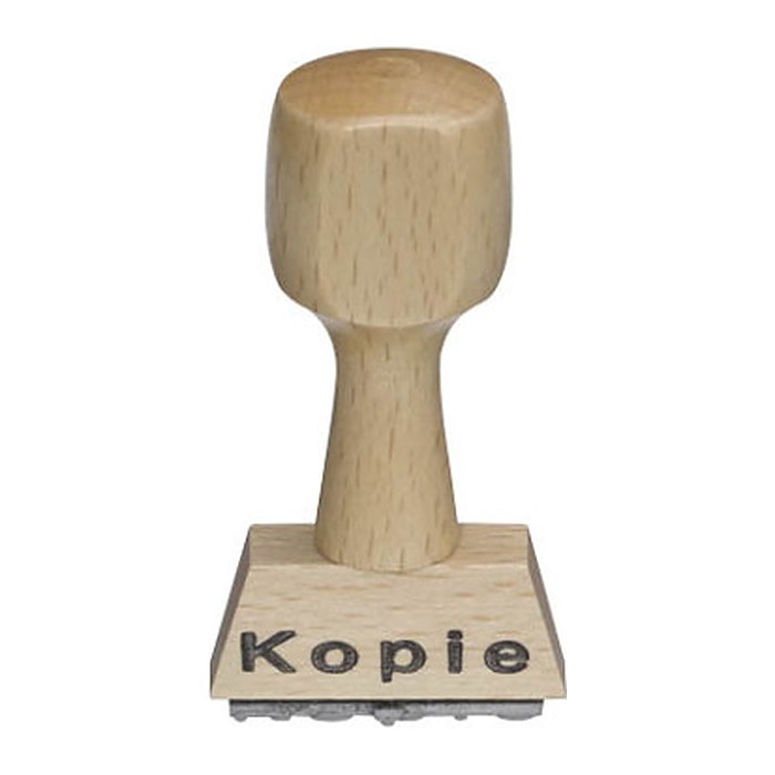 Textstempel "Kopie" ohne Logo, 1 St.