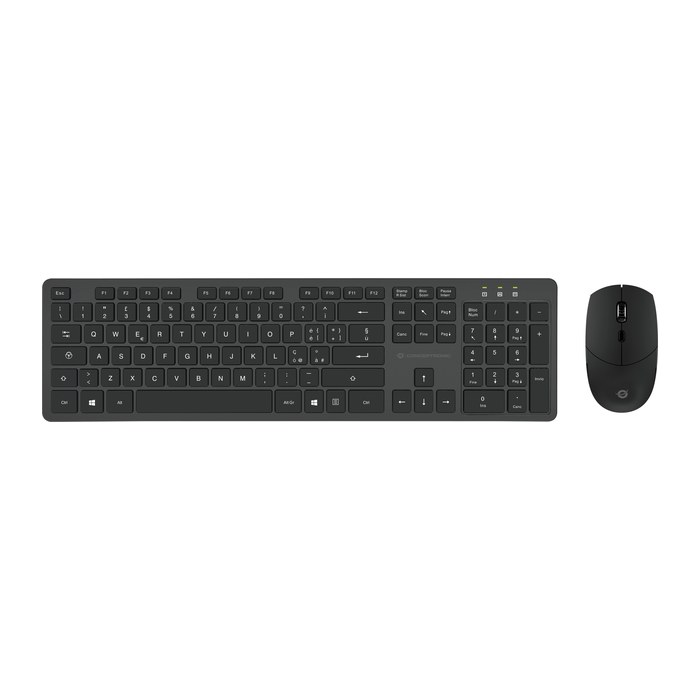 CONCEPTRONIC Tastatur+Maus Wireless Layout IT schwarz