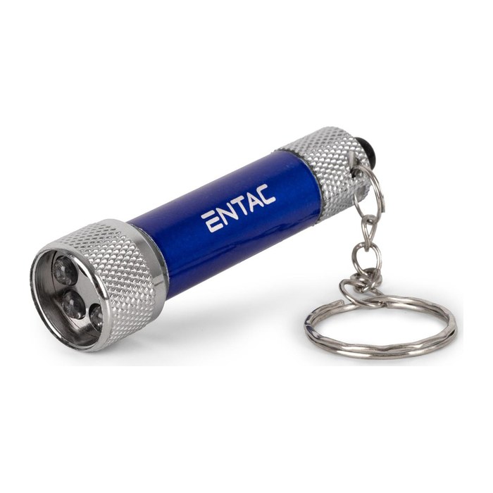 Entac Taschenlampe 5LED Schlüsselanhänger Blau