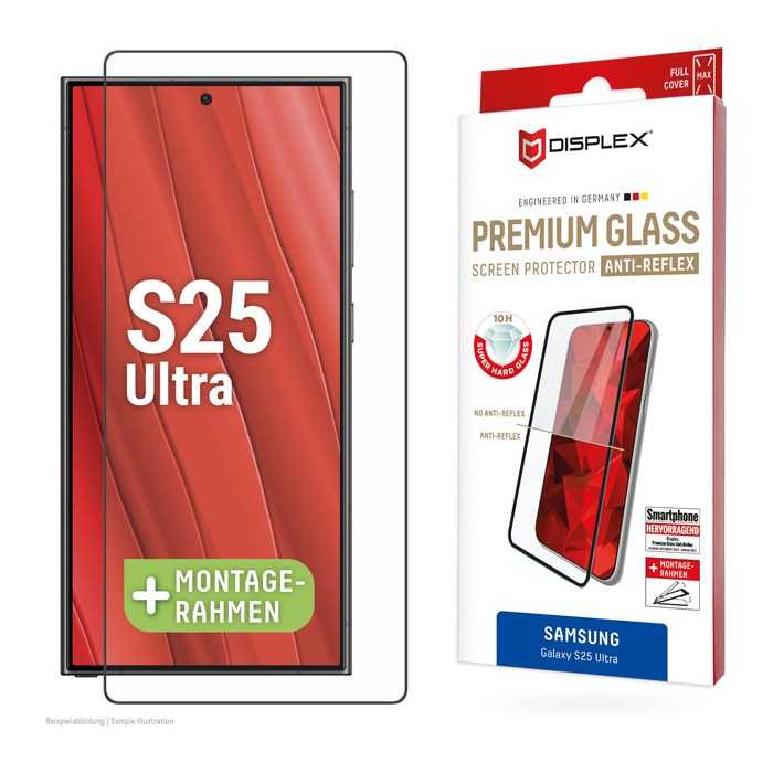 DISPLEX® Premium Glass Display-Schutzglas für Samsung Galaxy S25 Ultra