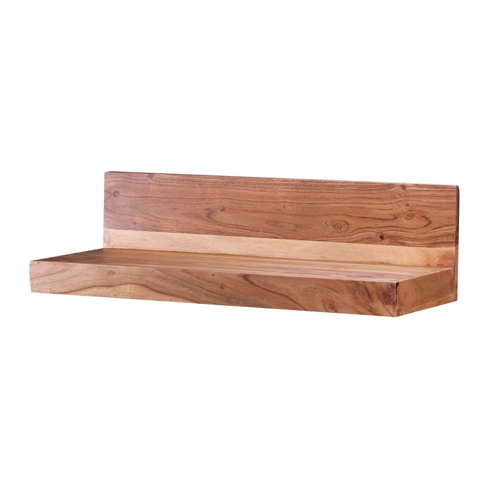 WOHNLING Wandboard akazie 60,0 x 24,0 x 17,0 cm, 1 St.