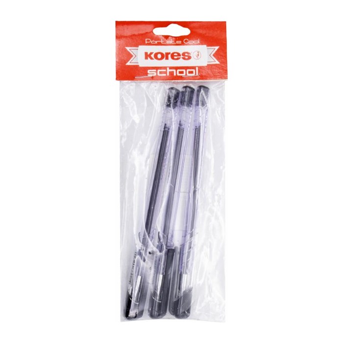 Kores® Kugelschreiber K11 schwarz, Schreibfarbe: schwarz, 1 St.