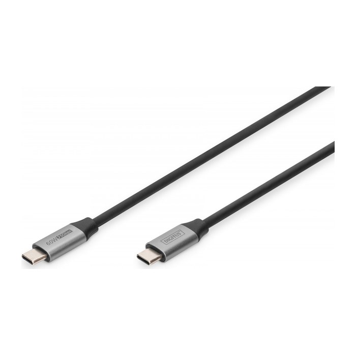 DIGITUS Anschlusskabel USB3.0/C -> C St/St 1m schwarz