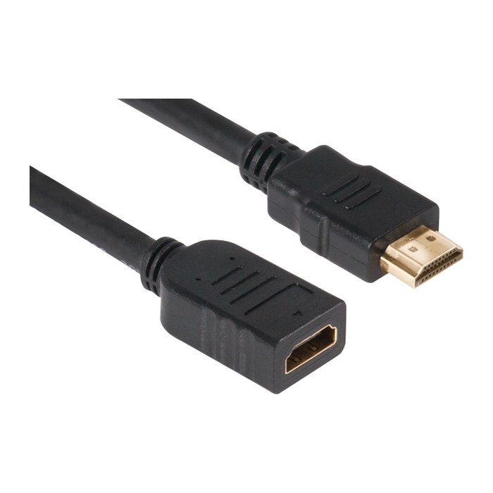 Club3D HDMI-Kabel 1.4 HD-Verlängerungskabel 5 Meter St/Bu retail