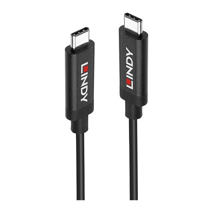 LINDY USB 3.2 Typ C/C Gen 2 Activkabel,100W PD,10Gbit/s,3m