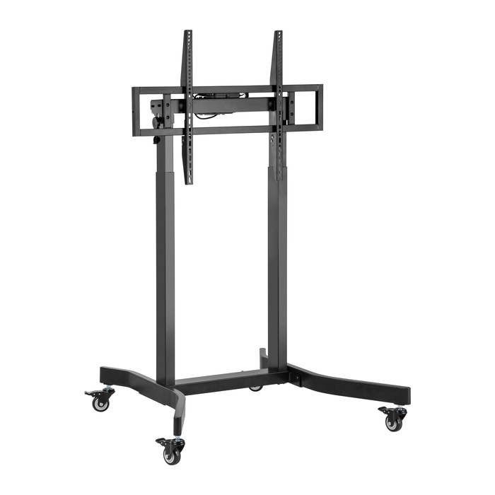 Equip Bodenstandhalter 55"-100"/1TFT 120kg Mob.Elektr.LFD sw lite Retail