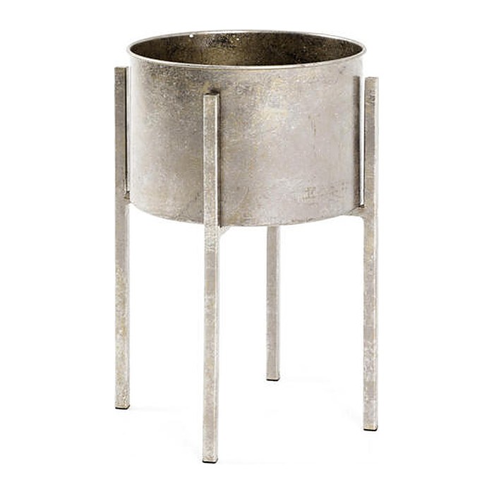 HAKU Möbel Pflanzenständer Dona 4 Metall, Ø 38,0 cm bronze rund, 4 St.