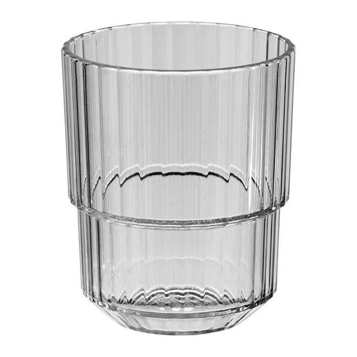 APS Mehrweg-Trinkbecher LINEA grau 0,22 l, 48 St.
