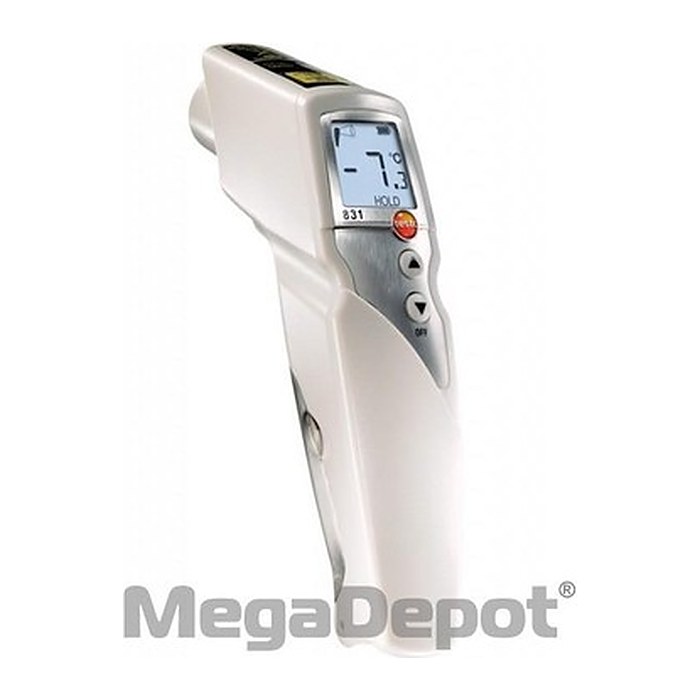 testo 831 Infrarot-Lebensmittelthermometer weiß, 1 St.