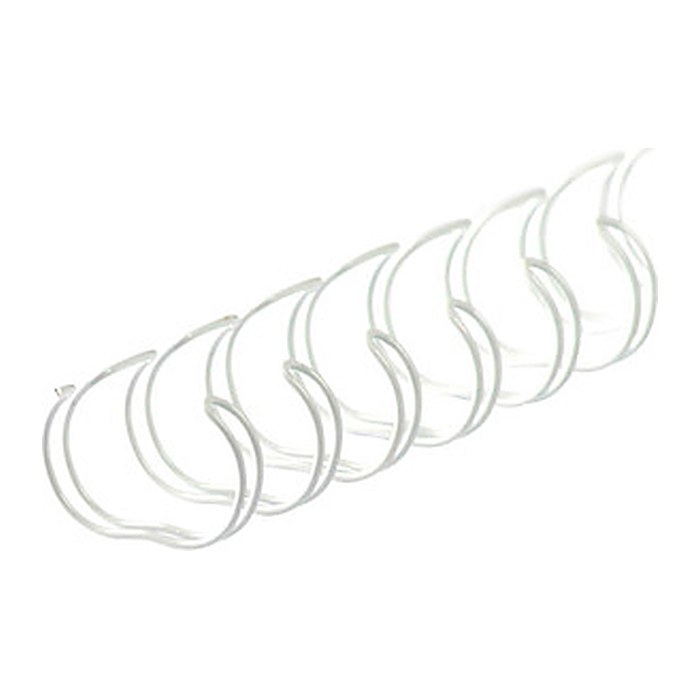 LMG Drahtbinderücken weiß für 220 Blatt, 50 St.