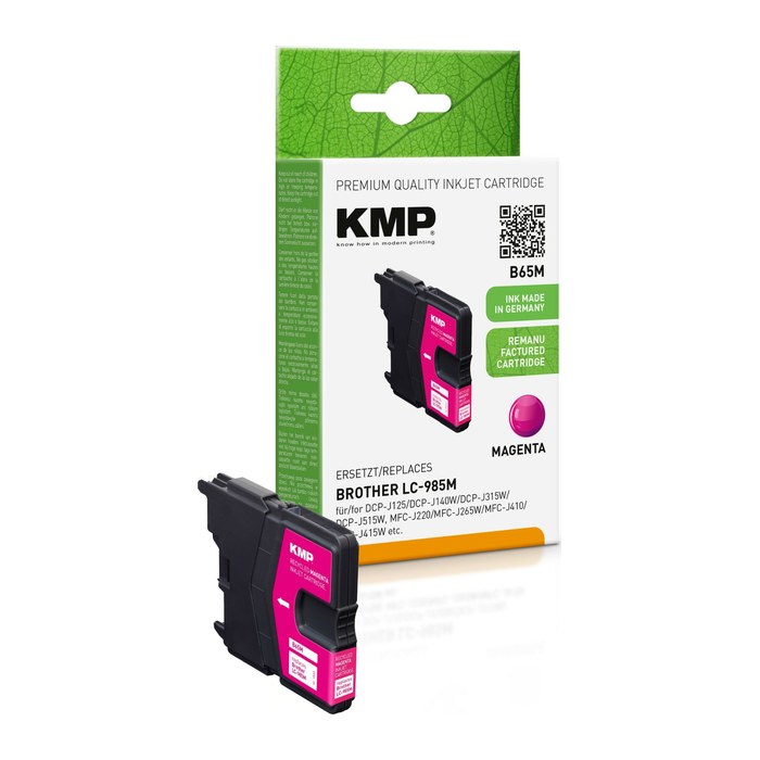KMP Patrone Brother LC-985M 260 S. magenta remanufactured