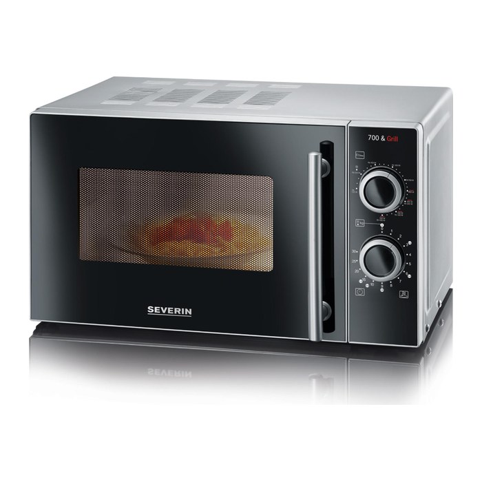 SEVERIN MW 7771 Mikrowelle 700 W silber