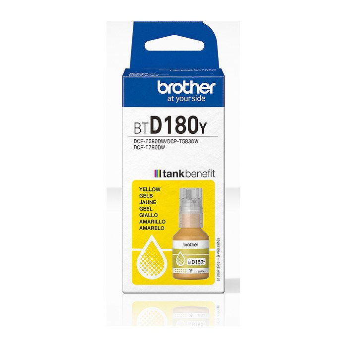 brother BTD180Y gelb Tintenflasche