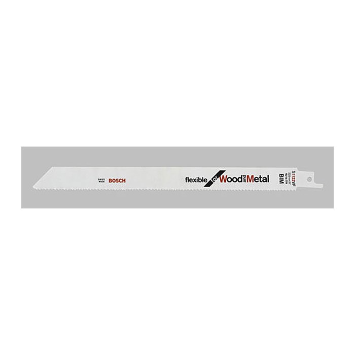BOSCH S 1222 VF Flexible for Wood and Metal Säbelsägeblätter, 5 St.