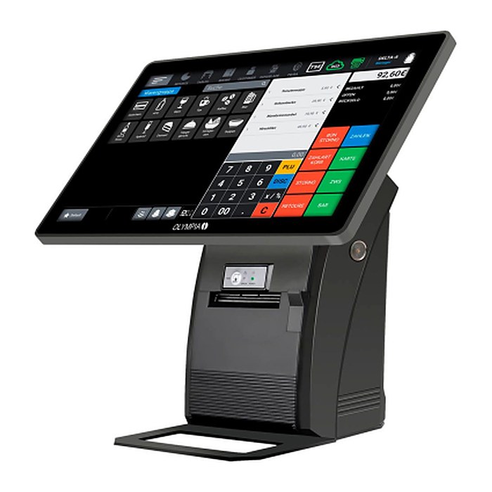 OLYMPIA Registrierkasse T215 (ohne TSE-Lizenz) schwarz
