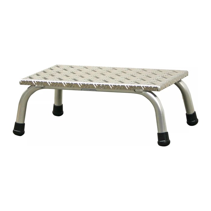 KRAUSE Montagetritt STABILO silber 1 Stufe, H: 21,0 cm
