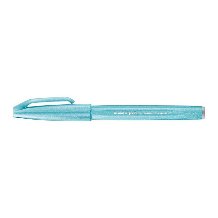 Pentel SES15C-S2X Brush-Pen blau, 1 St.