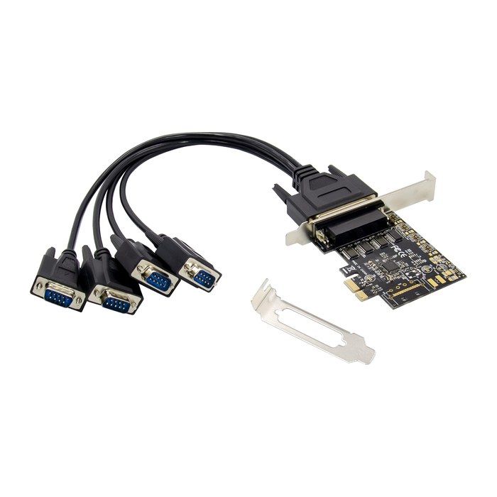 CONCEPTRONIC PCIe1x Card 4xRS232-Seriell 115200bps