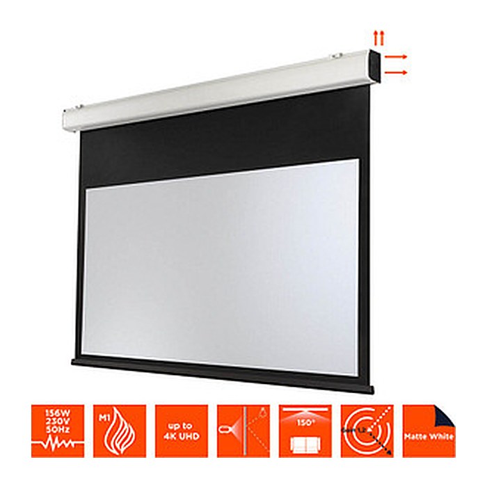 celexon elektrische Rolloleinwand Motor Expert XL 16:10, 400 x 250 cm Projektionsfläche