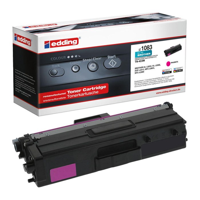 edding EDD-1083 magenta Toner kompatibel zu brother TN-423M