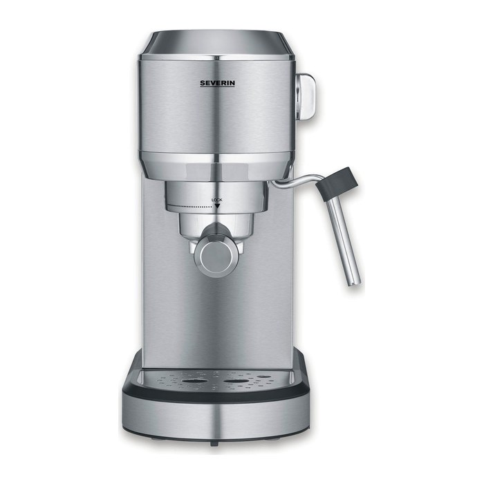 SEVERIN KA 5997 Newspresa Siebträgermaschine silber