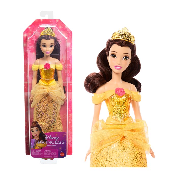 Mattel GAMES Belle Disney Princess Puppe