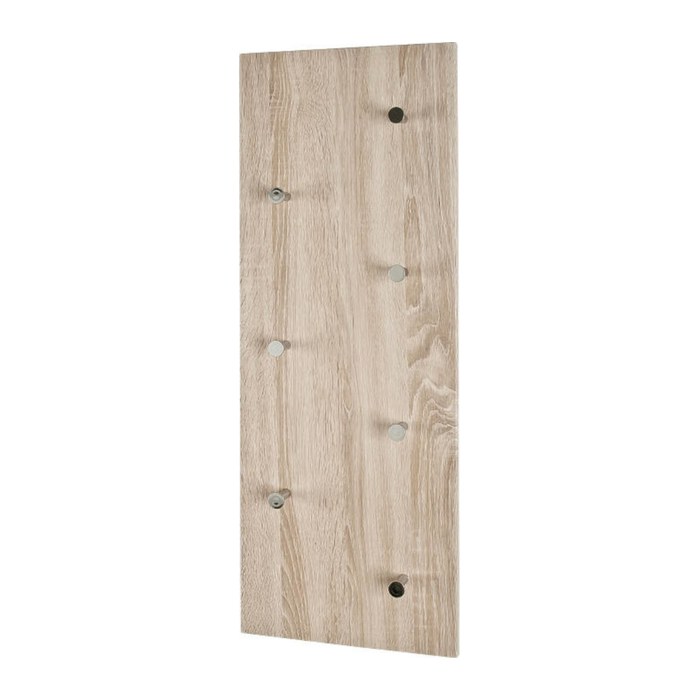 HAKU Möbel Wandgarderobe 42090 braun Holz 7 Haken 80,0 x 30,0 cm, 1 St.