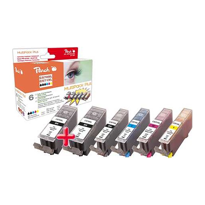 Peach Patrone Canon PGI-570XL/CLI-571XL MultiPackPlus KOM