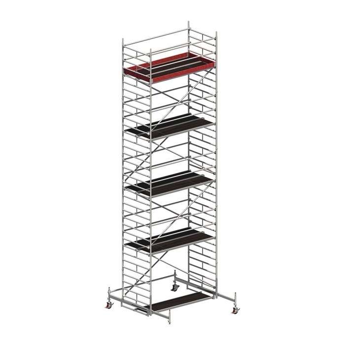 Layher Gerüst 1402 Uni Breit P2 max. Arbeitshöhe 10,38 m