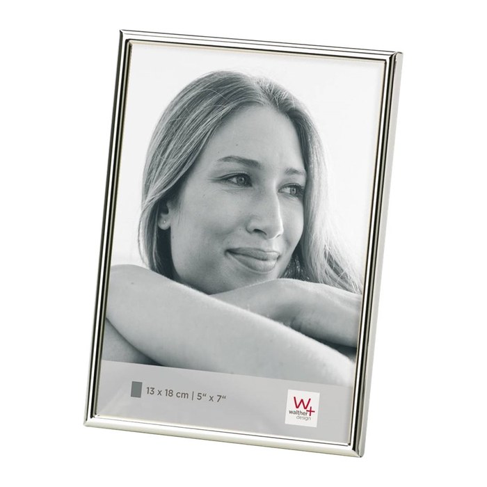 walther design  Bilderrahmen Chloe silber 13,3 x 18,7 cm, 1 St.