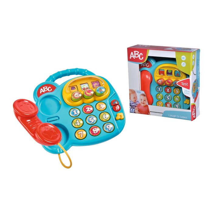 Simba ABC Buntes Telefon Lernspielzeug, 1 St.