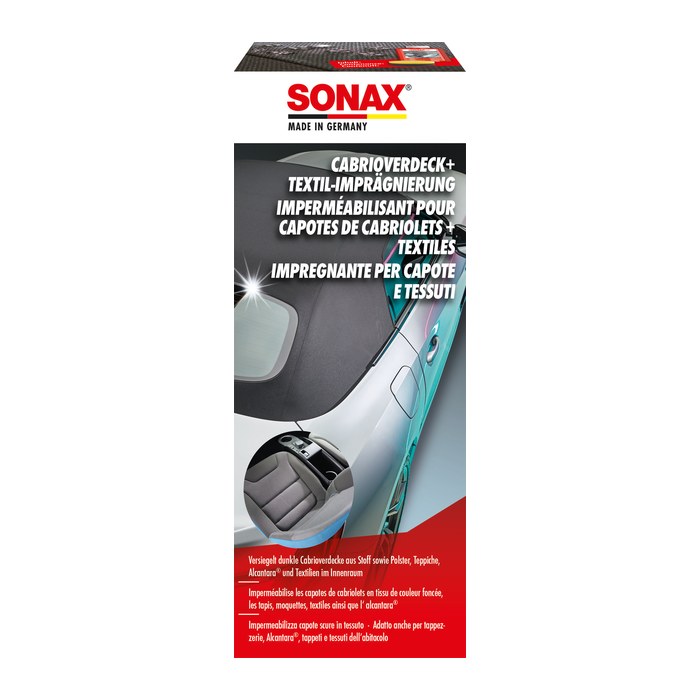 SONAX Cabrioverdeck + Textilimprägnierer 250 ml, 1 St.