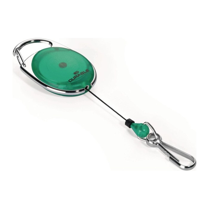 DURABLE Ausweishalter JOJO STYLE 832705, Clip, grün, 1 St.