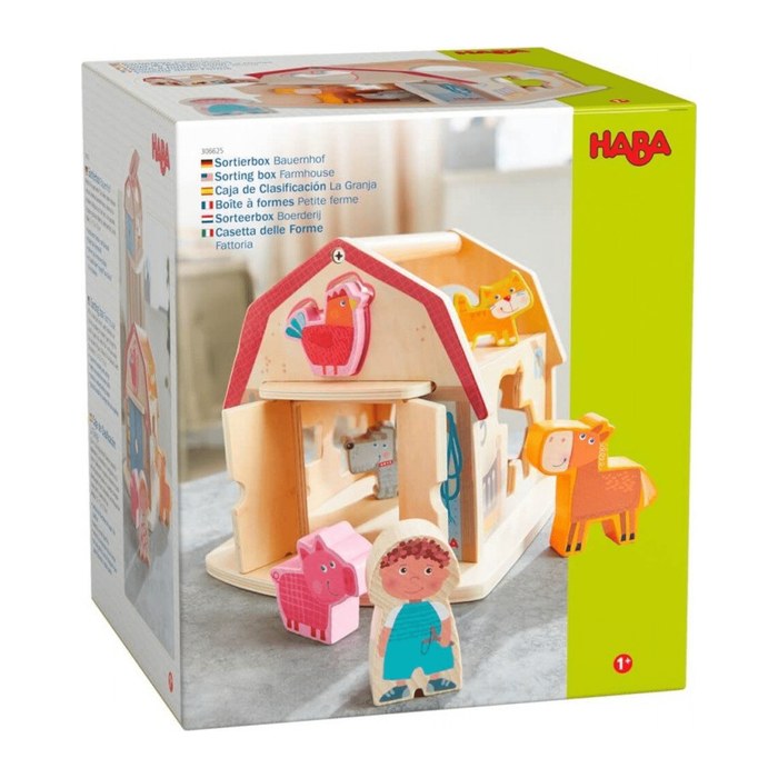 HABA® 1306625001 Sortierbox Bauernhof Spielset