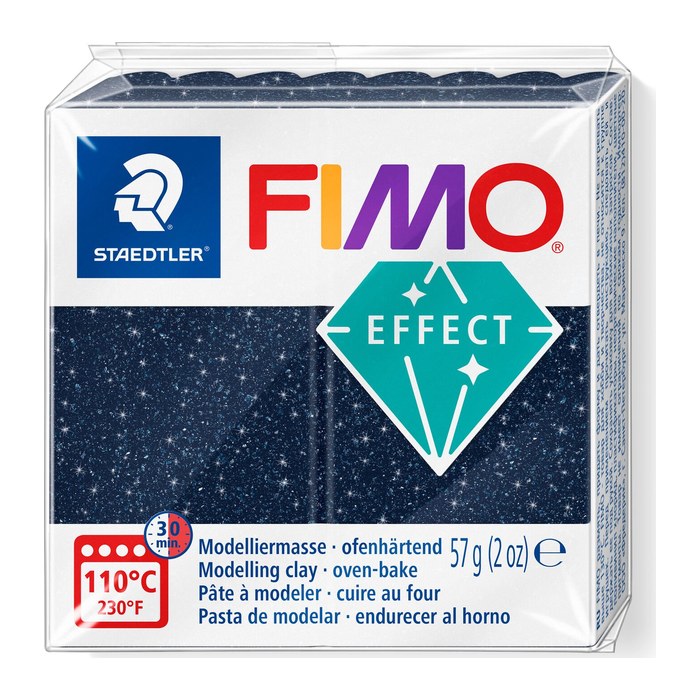FIMO Mod.masse Effect 57g Galaxy blau retail
