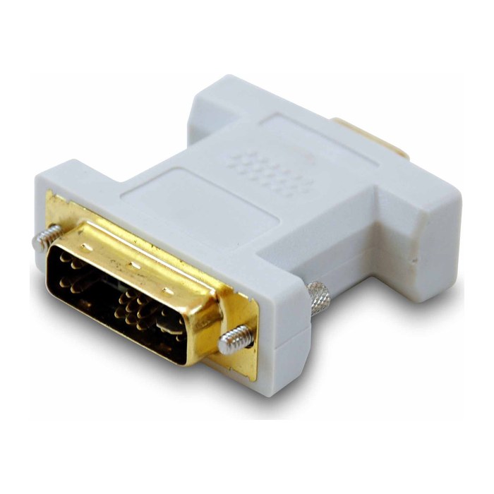 Equip Adapter DVI-I->VGA 1280x1024 St/Bu be Polybeutel