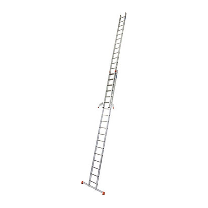 KRAUSE Schiebeleiter MONTO Fabilo silber 36 Sprossen, H: 525,0 cm
