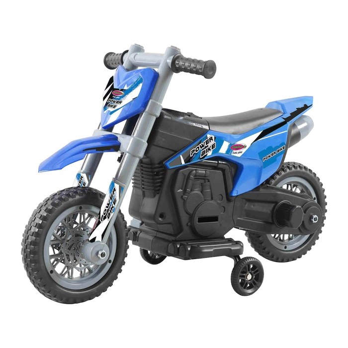 Jamara Ride-on Motorrad Power Bike 6V blau 2+