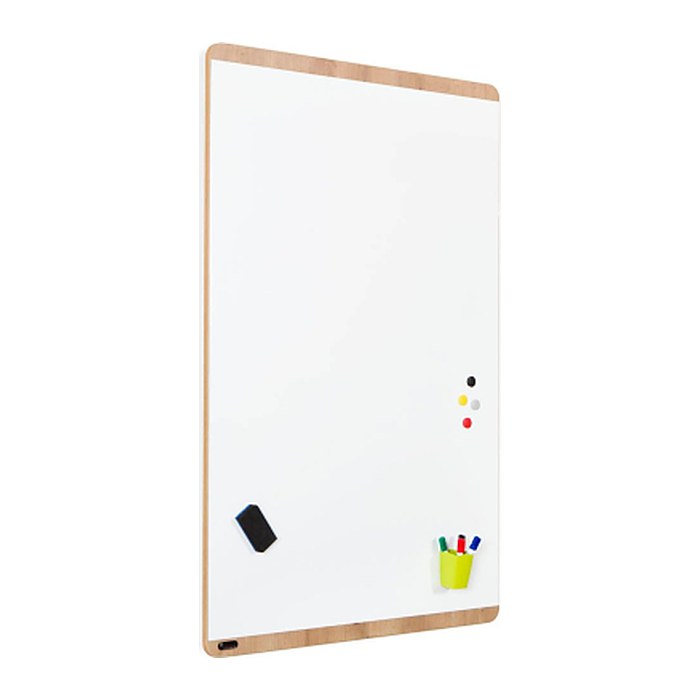 rocada Whiteboard Natural Skinboard 100,0 x 150,0 cm weiß lackierter Stahl