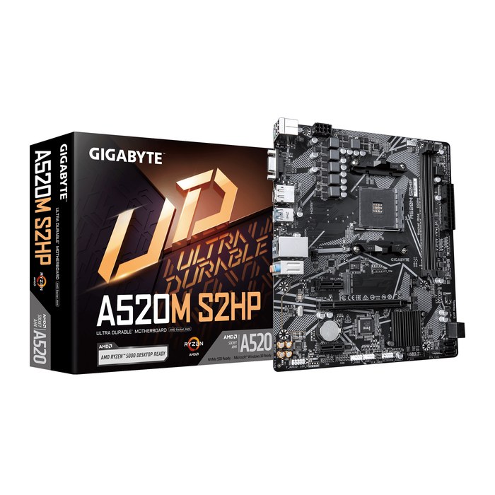 Gigabyte A520M S2HP (A520,AM4,mATX,DDR4)