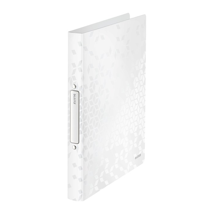 LEITZ WOW Ringbuch 2-Ringe perlweiß 3,2 cm DIN A4, 1 St.