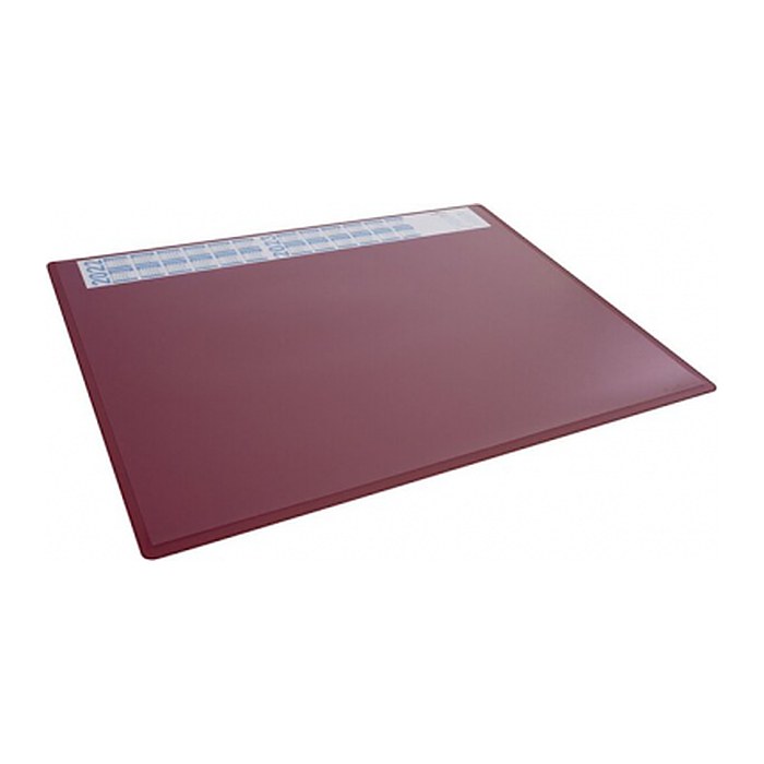 DURABLE Schreibtischunterlage rot Kunststoff 65,0 x 50,0 cm, 1 St.