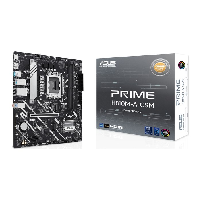 ASUS PRIME H810M-A-CSM (INTEL,1851,DDR5,mATX)
