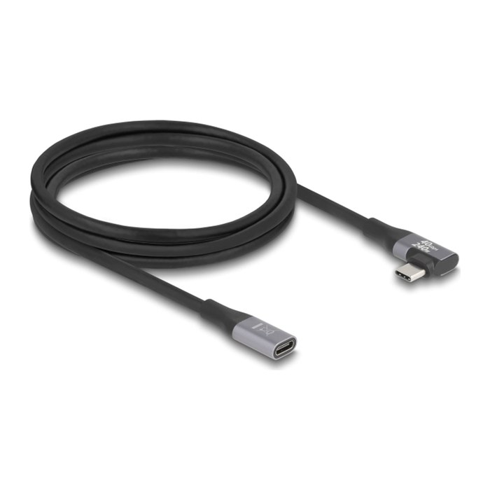 DELOCK USB 20 Gbps Verlängerungskabel gewinkelt links/rechts