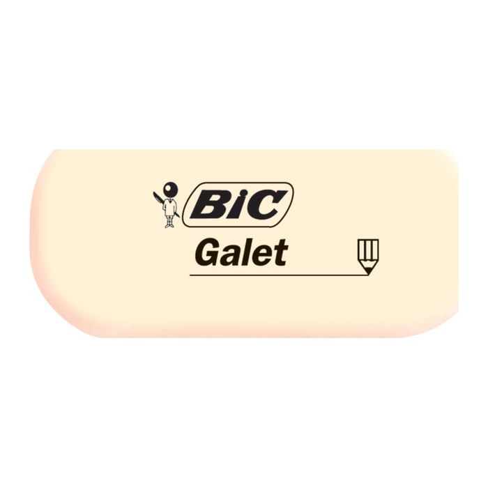 BIC Radiergummi Galet™ beige, 1 St.