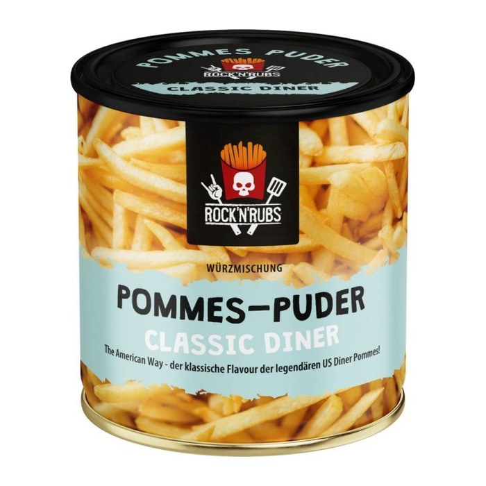 ROCK N RUBS Pommes-Puder - Classic Diner 150g MHD 07/27
