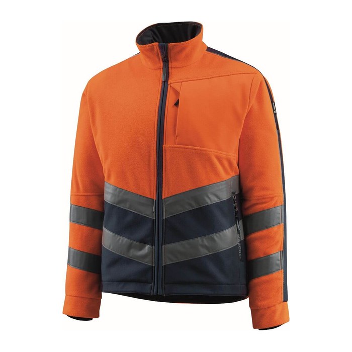 MASCOT® unisex Warnjacke SHEFFIELD orange, schwarzblau Größe 2XL