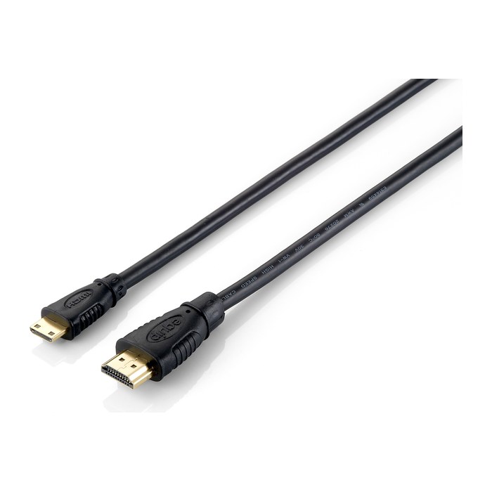 Equip HDMI->Mini HDMI 4K/30Hz St/St 2.00m schwarz Polybeutel